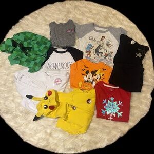 Girls wardrobe, bundle Pikachu Hoodie,Minecraft Abercrombie